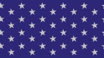 USA - Stars Rotating and Sliding - Seamless