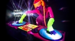 fantastic video of sexy cyber raver dancer babe filmed in fluorescent clothing under UV black light