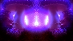 Amanita purple magic mushroom psychedelic abstract