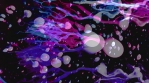 COSMIC BUBBLE LOOP - fluid analog clip 08