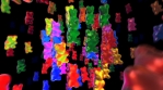 Seamless animation of dancing gummy bears