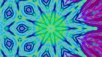 trippy colorful kaleidoscope