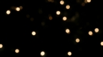 Christmas twinkle lights blurred