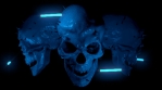 Halloween Techno Skulls Loop