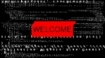 Coding screen Welcome w/ Glitches2