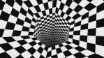 Gravity Collapse Op Art Hole Hexagon 02