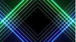 Neon - Intersecting - Green Blue - 125bpm