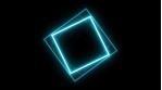 Neon - Squares - Bounce on beat - Green Cyan Blue - 125bpm