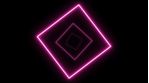 Neon - Squares- Bounce on beat - Blue Purple Pink - 125bpm