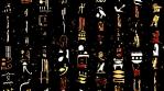 Egypt Hieroglyph Background 4K