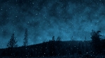 Dark Winter Background