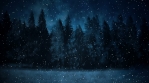 Dark Winter Background