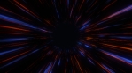 Abstract Scifi Hyperspace Black Hole Seamless Loop