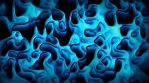 Background fluid blue texture