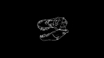 T-Rex Skull Loop 01