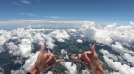 Skydiving - Thumbs Up Good Vibes