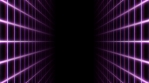 Retro Synthwave 80s Neon Grid Net Lines and Parallel Planes