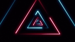 Abstract Neon Light Stroke Background Animation Loop