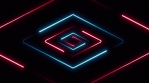 Abstract Neon Light Stroke Background Animation Loop