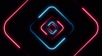 Abstract Neon Light Stroke Background Animation Loop