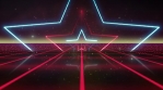 Abstract Retro eighties Neon Synthwave Background Loop