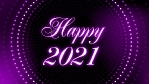 Happy 2021 LED Animation