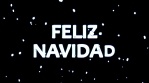 feliz navidad confetti resplandor 4k fondo negro