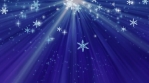 Falling snow flakes background animation