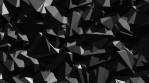 Icosahedrons Background - Dark