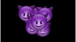 Emoji Madness Devil Purple