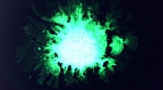 Liquid abstract color explosion PART 3 GREEN POISON 10