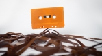 Stop motion of a cassette tape