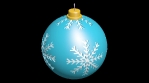 Christmas tree balls 3D animation.