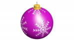 Christmas tree balls 3D animation.