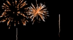 REALISTIC COOL FIREWORKS WITH COOL TRAILS ORANGE RACK 04