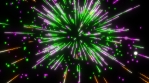 TUNNEL FIREWORKS COOL FIREWORKS WITH COOL TRAILS TRIPPY YELLOW AND BLUE 35