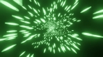 Green starfield