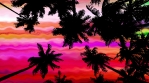 Bottom View 5 on Acid Sky through Palm Trees