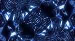 Futuristic Abstract Flickering Background