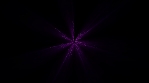 Flickering Star Shape Background Loop