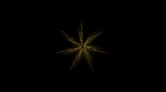 Flickering Star Shape Background Loop