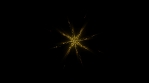 Flickering Star Shape Background Loop