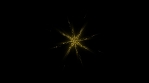 Flickering Star Shape Background Loop