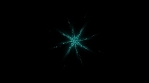 Flickering Star Shape Background Loop