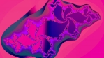 Psychedelic Colorful Fractal Background