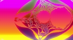 Psychedelic Colorful Fractal Background