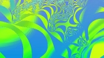 Psychedelic Colorful Fractal Background