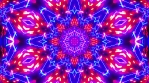 Vj Loop Blue Red Neon kaleidoscope 011