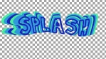 Splash Text - Acid Toon