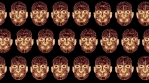 VJ loop. Human head animation.